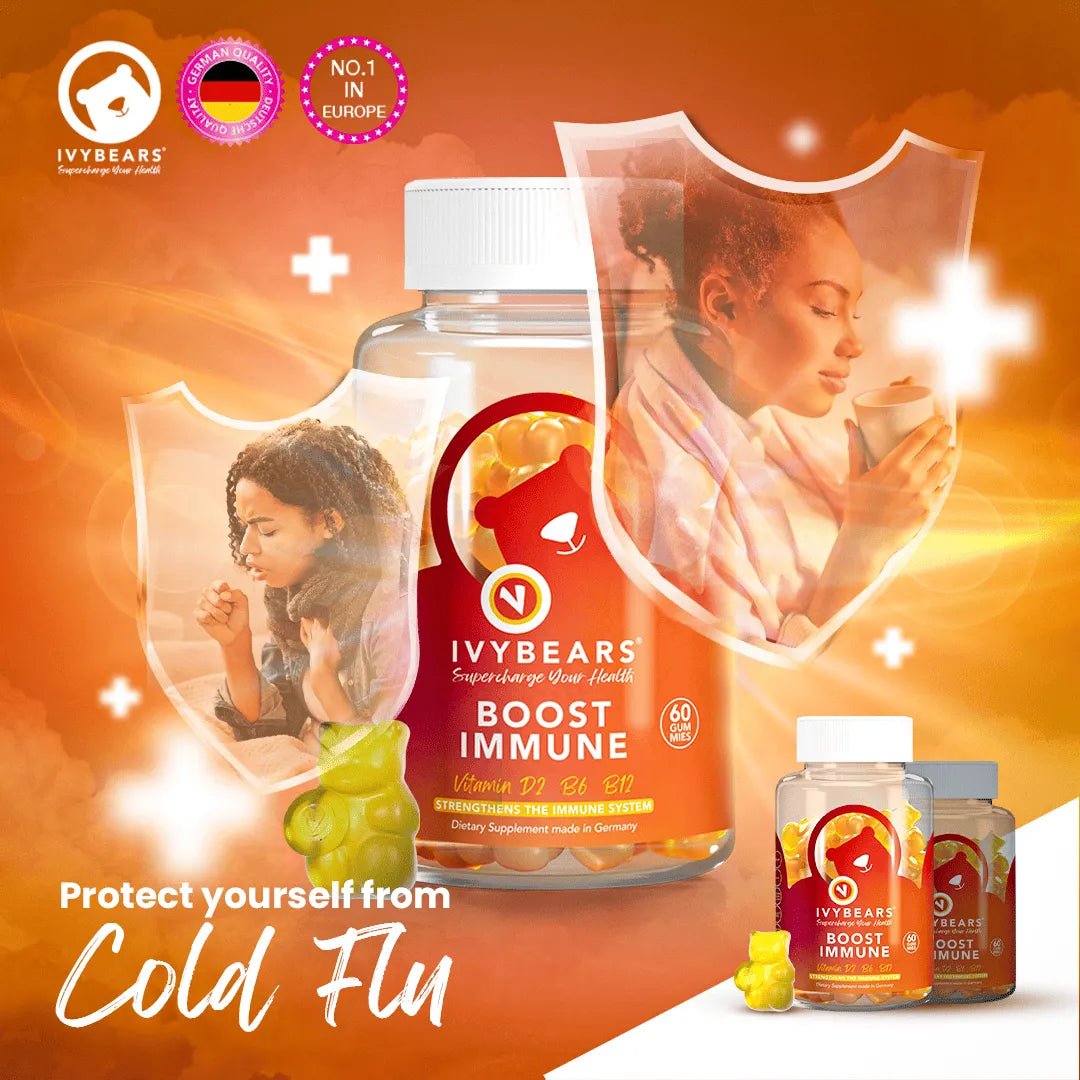 Ivybears Boost Immune Gummies – 11 essential vitamins for strong immunity