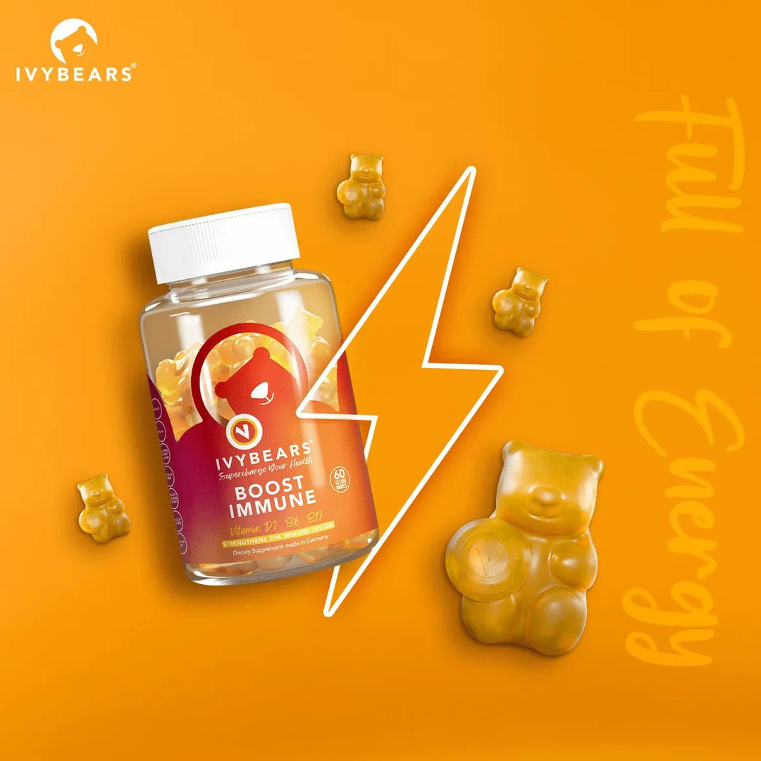 Ivybears Boost Immune Gummies – 11 essential vitamins for strong immunity