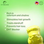 تحميل الصورة إلى عارض المعرض، Ivybears Men’s Hair Vitamins – hair growth gummies for men