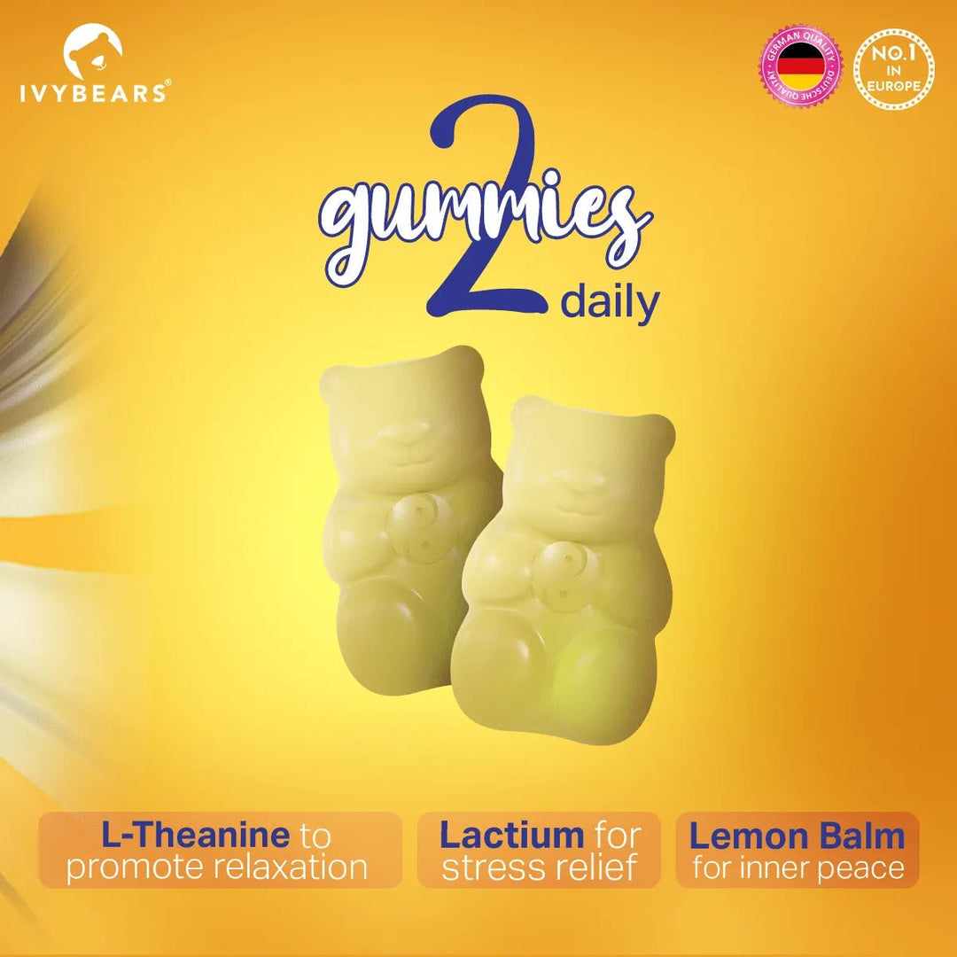 Ivybears Stress Relief gummies – natural calm supplement