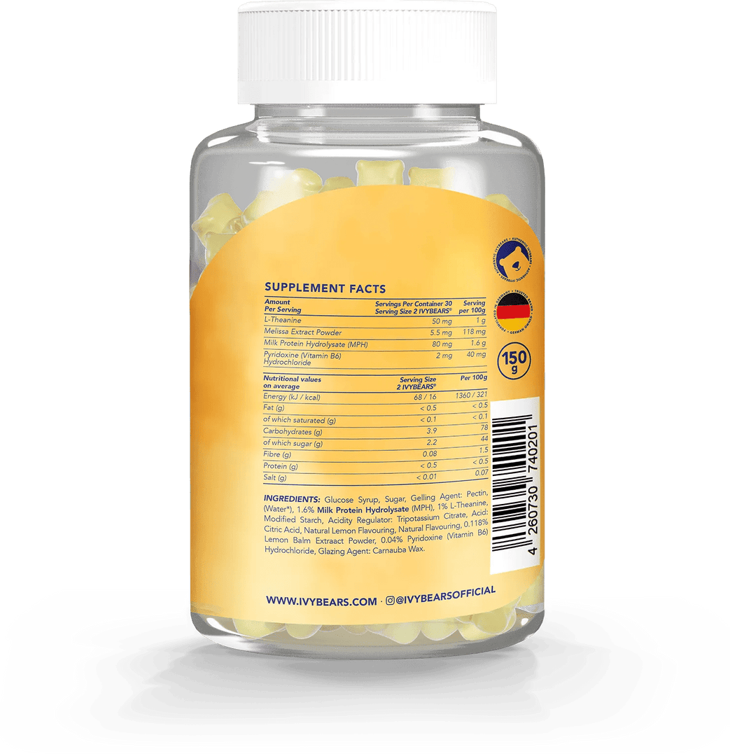 Ivybears Stress Relief gummies – natural calm supplement