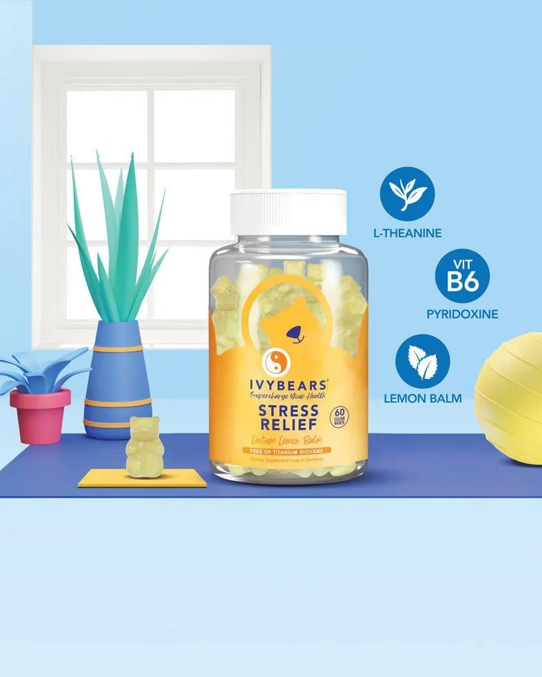 Ivybears Stress Relief gummies – natural calm supplement