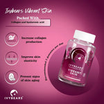 تحميل الصورة إلى عارض المعرض، Ivybears Vibrant Skin Gummies – collagen and hyaluronic acid supplement