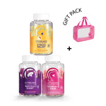 تحميل الصورة إلى عارض المعرض، Rest & Radiance Pack – Hair, Calm & Sleep Vitamins | Ivybear