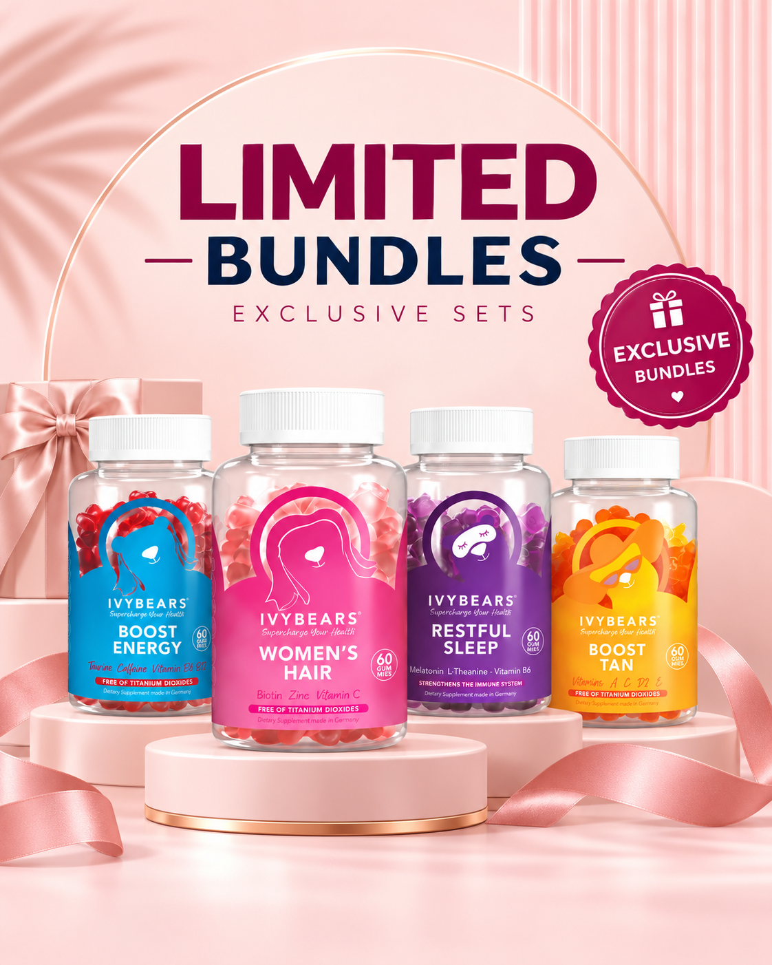 Limited Bundles | Top IvyBears Vitamin Gummies Loved by You