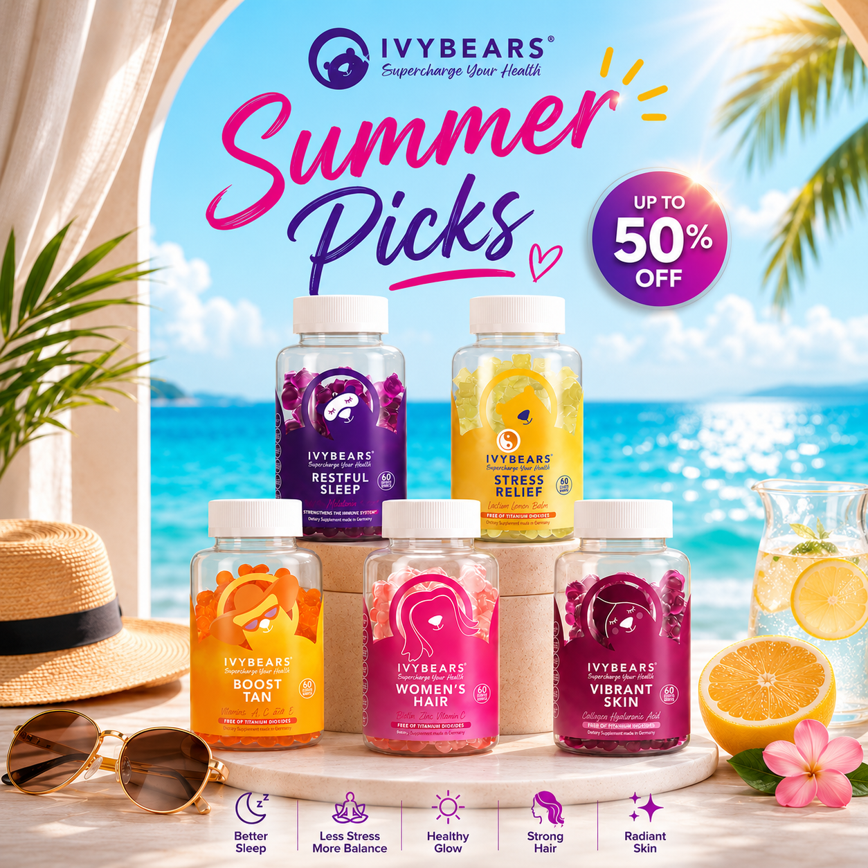 Best Sellers | Top IvyBears Vitamin Gummies Loved by You
