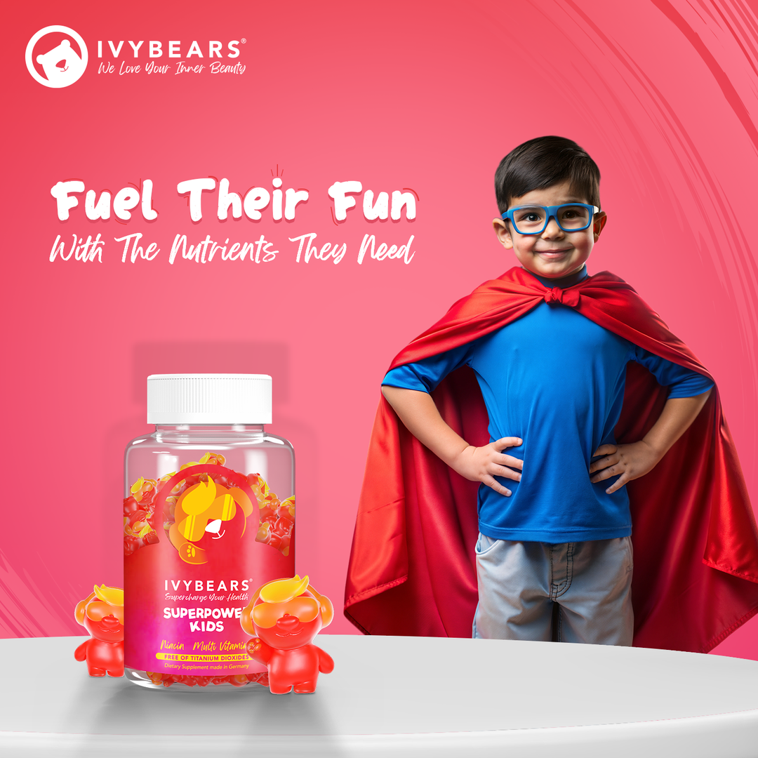 You and your kids (Ivybears Women's Hair + Ivybears superpower kids)