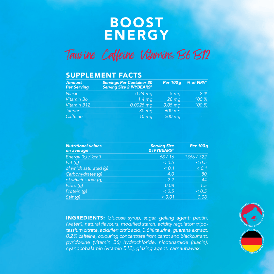 Beach Muscles Box | Energy & Tan Vitamins by Ivybears