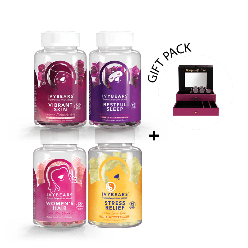 Blissful Beauty Bundle – Hair, Skin & Relaxation Kit Ivybear