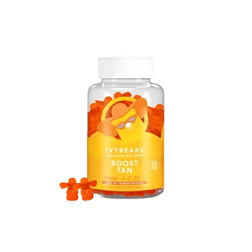 Ivybears Boost Tan supplement  – vitamins for natural golden glow