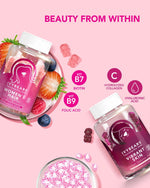 تحميل الصورة إلى عارض المعرض، Glam &amp; Glow Bundle - Best Hair &amp; Skin Vitamins by Ivybears
