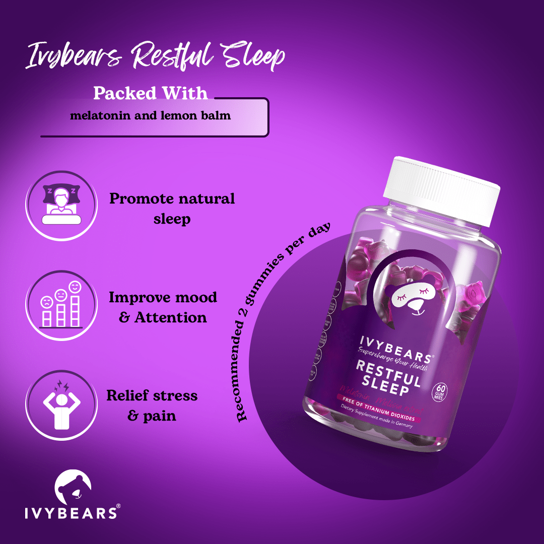 Rest & Radiance Pack – Hair, Calm & Sleep Vitamins | Ivybear