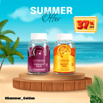 Load image into Gallery viewer, Summer Golden Glow - Best Tan &amp; Skin Vitamins by Ivybears
