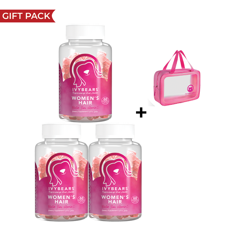 Hair Treatment Box 3-Month Hair Growth Kit - Ivybears